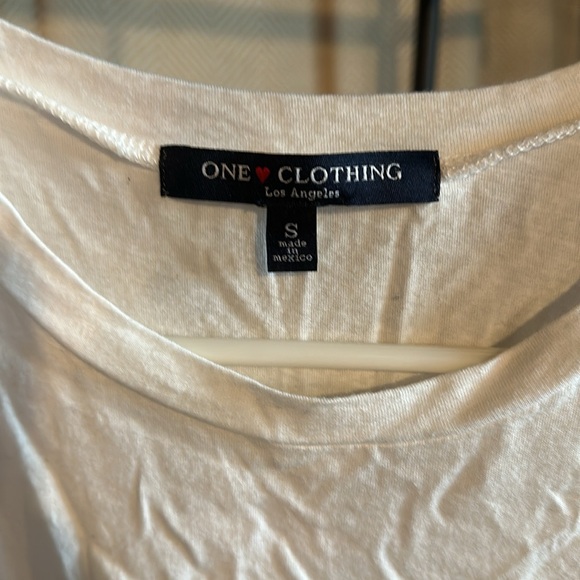 Made in USA white tank top size small - Picture 3 of 4